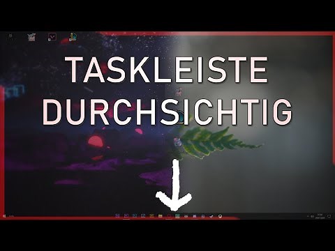 Taskleiste durchsichtig machen mit TranslucentTB und Taskleiste in die Mitte des Bildschirms