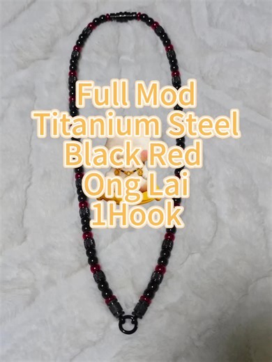 Custom Titanium Steel Bear Necklace with Exclusive Accessories