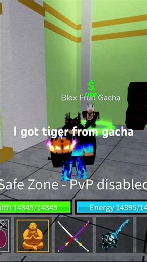 I got tiger from gacha