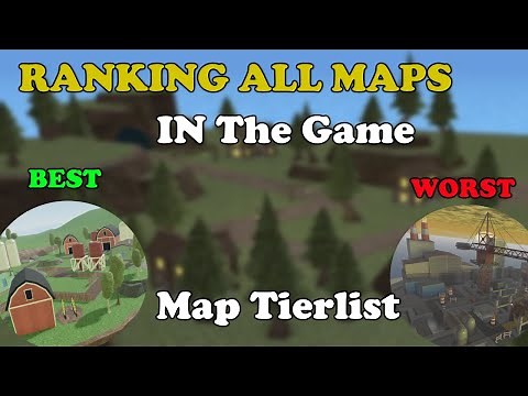 RANKING ALL MAPS In TDS, Map Tierlist || Tower Defense Simulator