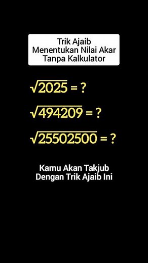 Without a Calculator‼️Genius Tricks to Determine Root Values ​​#maths #mathematics