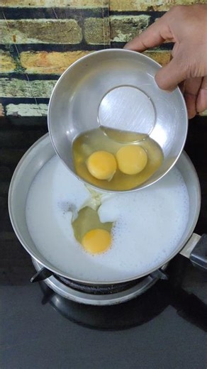 egg milk and parle g biscuit new recipe