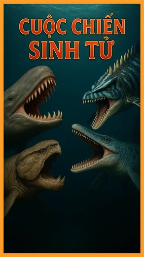 Mosasaurus vs Tylosaurus vs Megalodon – Trận Chiến Cuối Cùng