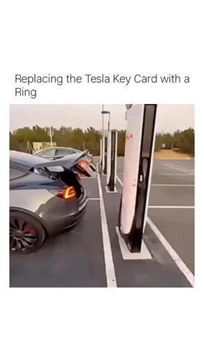 technology & engineering on Instagram: "Me trying to open my Tesla Model 3/Y without the key card vs. the actual solution! 🤦‍♂️😂 It's amazing how a little NFC ring can replace the clunky key card for locking, unlocking, and starting the car. The future is here! #Tesla #TeslaHacks #NFCRing #SmartCar #KeylessEntry #electricvehicle"