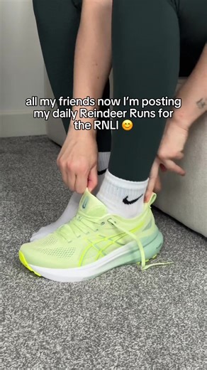 Join the Reindeer Run! Run, jog, walk, or wheel 24 miles this December and earn your medal supporting RNLI crews 🦌🏅🎅 | RNLI