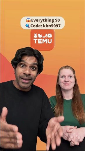 TEMU $0 offer event is still on!! 🔎 code kbn5997. T&Cs apply.