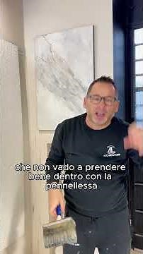 Come fare una parete con Stencil e marmorino