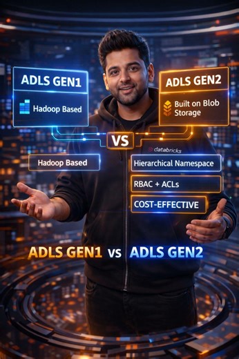 ADLS Gen1 vs ADLS Gen2 Differences