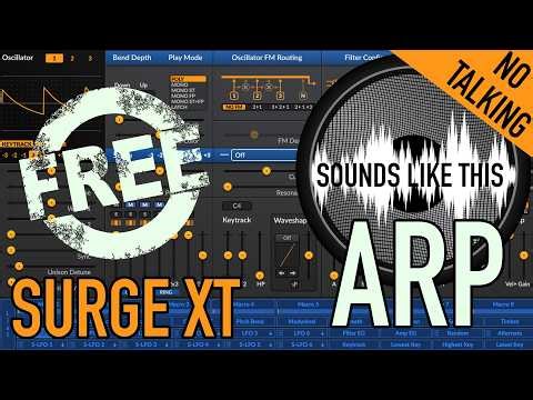 Surge XT Synth | ARP | Sounds Like This (No Talking)