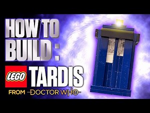 How to BUILD a LEGO TARDIS from DOCTOR WHO! | Lego Doctor Who Tutorial