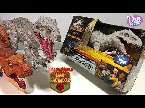 THE NEW SUPER COLOSSAL INDOMINUS REX IS HERE! Jurassic World Camp Cretaceous Toys
