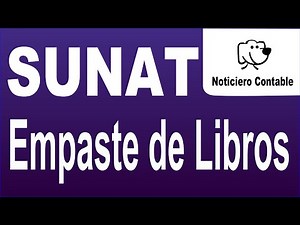 Empaste de Libros y Registros Contables