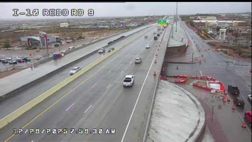 Here’s a look at El Paso roadways on Monday, Dec. 29, amid a cold front. MORE: https://www.ktsm.com/weather/el-paso-region-under-winter-storm-watch-for-monday/ | KTSM 9 News