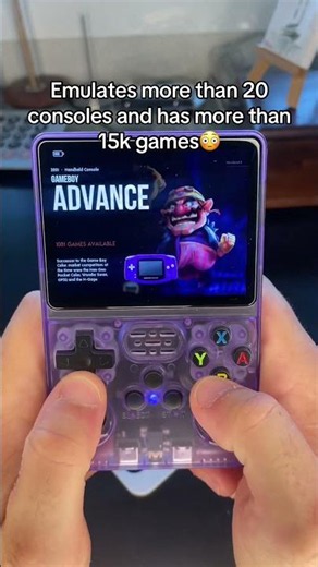 Retro Handheld Emulator Console Plays Nintendo 64 Games #Shorts #gadgets