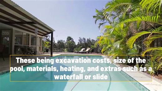 The cost of adding a swimming pool to your house