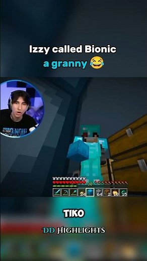 Izzy called Bionic a granny 😂