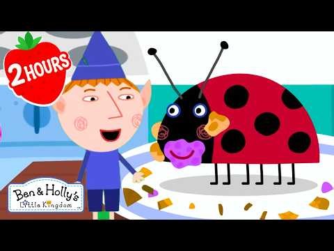 🐞 Gaston se torna um HERÓI! | Ben e Holly em Português | Desenhos animados para crianças