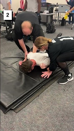 Police academy taser training! 🤣 - 🎥 jeffcolea