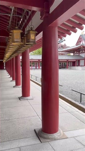Shitennoji Temple Osaka Japan #shitennoji #temple #osaka #japan #travel #travel #view #vibes