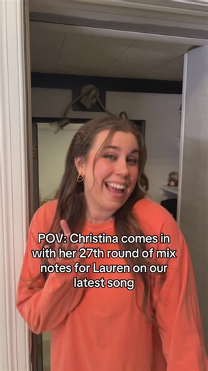 Cimorelli on Instagram: "We are working HARD on this album! Lots of notes and rounds of mixes but it’s all part of the album process 路‍♀️﫶 #sisters #cimorelli #newmusic"