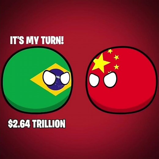 IT'S MY TURN (GDP Ranking) #countryballs