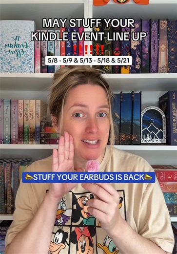 May stuff your kindle events! Make sure you save this and come back closer to the events! #stuffyourkindleday #stuffyourkindle #amazonkindle #kindlebook #kindle
