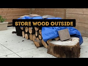 How To Store Wood Outside