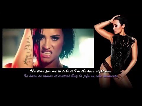 Demi Lovato - Confident (Official Video) (Sub. Español y Lyrics)