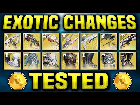 All Exotic Weapon & Armor Overhauls TESTED in the Edge of Fate! | Destiny 2
