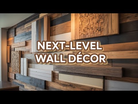 10 Innovative Wall Décor Designs from Reclaimed Wood | DIY Wood Crafting Ideas
