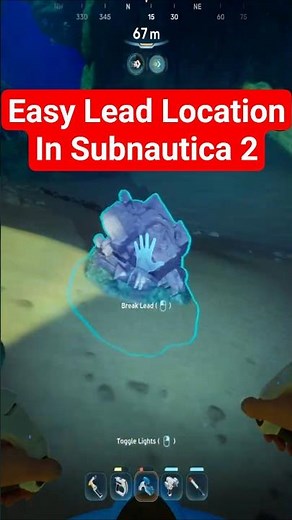 How To Find Lead In Subnautica 2 #shorts #subnautica2 #howto