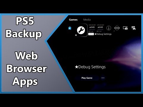 PS5 8.40 Debug Settings, Modded Shortcuts | Modded Backup Version 2 + Download