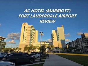 We Stayed Overnight Prior to our Cruise at this Nice Fort Lauderdale Hotel - AC Hotel