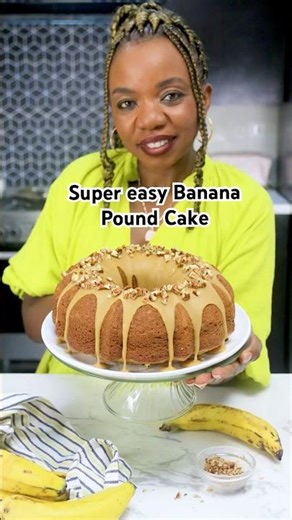 Stress free Banana Bundt Cake