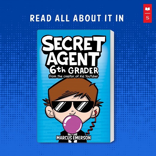 My name is Brody Valentine (please don’t make fun of my last name), and this is the story of how I accidentally became a 6th grade secret agent at my school. The first book in a hilarious, action-packed middle grade series by Marcus Emerson! #secretagent #chapterbook Marcus Emerson, Middle Grade Author | Scholastic Australia