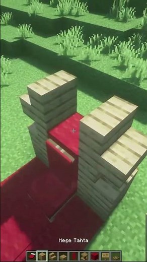 EPIC Medieval Throne Design 👑 (Build Tutorial) #Shorts #minecraft