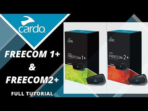 Cardo FREECOM1+ and FREECOM2+: Complete Tutorial