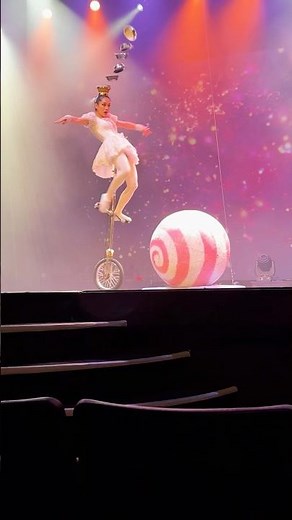 Insane Bowl Balancing on a Unicycle at Shanghai Circus Branson