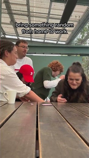 bringing random objects to work day 1 💀