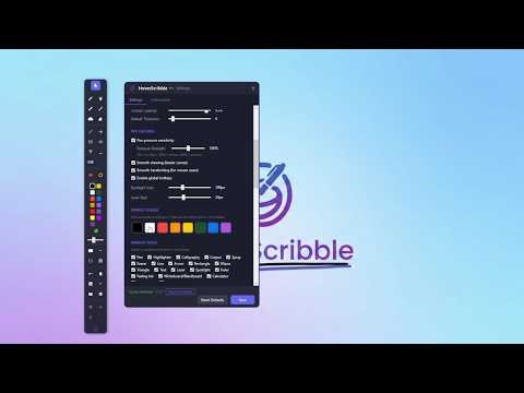 HoverScribble | Settings