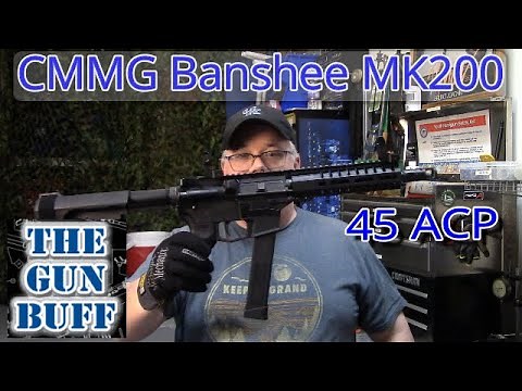 CMMG Banshee MK200 45ACP Overview