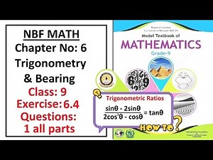 Math Class 9 (NBF) Exercise 6.4 Question 1 complete solution - (FBISE)