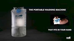 Travel & camp washing machine - Scrubba Waterclear wash bag (Full video, click the link below.) https://www.kickstarter.com/projects/calibre8/travel-and-camp-washing-machine-scrubba-waterclear-wash-bag?ref=discovery_newest?ref=discovery_newest Our new Scrubba wash bag. Pocket-sized & electricity free "washing machine". Now in translucent TPU and with a dedicated water outlet. | Creative New Idea Gizmos | Facebook