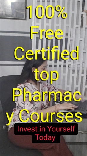 🔥 Top FREE Certificate Courses Every Pharmacy Student Must Do in 2026!
