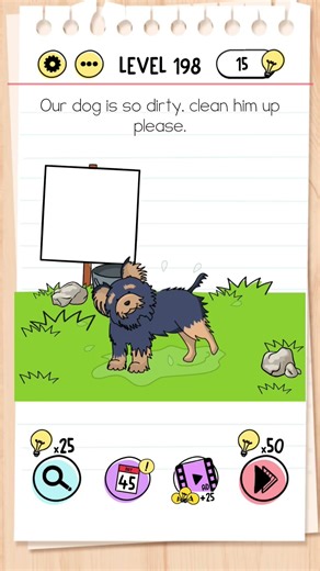 Brain test 🧠 level 198 #games #allgamesbraintest4 #braintestsolution