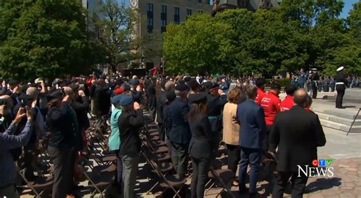 Last Post is performed at the Commemorative Ceremony at the National War Memorial. Video Credit: CTV News | The Royal Canadian Legion - National Headquarters
