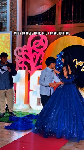 3.2K views · 14 reactions | Only in 18 Roses where the host becomes your instant dance instructor  #CaterX #catering #cateringservice #debut #18thbirthday #DebutIdeas #roses #18roses #funnymoments | CaterX | Facebook