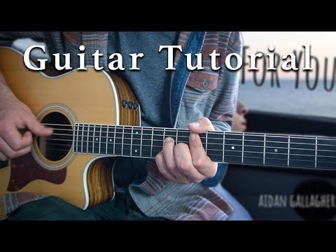 "For You" - Aidan Gallagher (Guitar Lesson + Tutorial) | Logan's Lessons