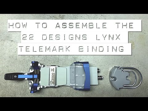 How To Assemble The 22 Designs Lynx Telemark Binding