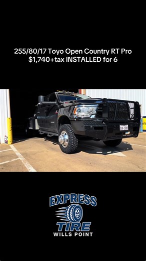 Toyo Open Country R/T Pro Tires for Dodge Ram Dually